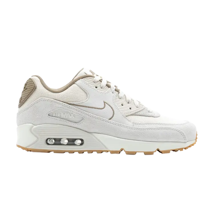 

Кроссовки Nike Air Max 90 Premium 'Phantom', белый