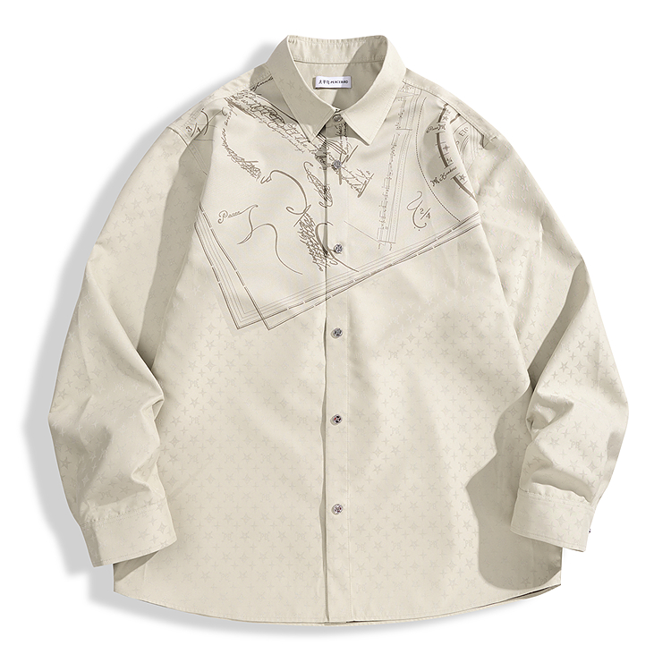 

PEACEBIRD MEN Рубашка мужская Khaki 1