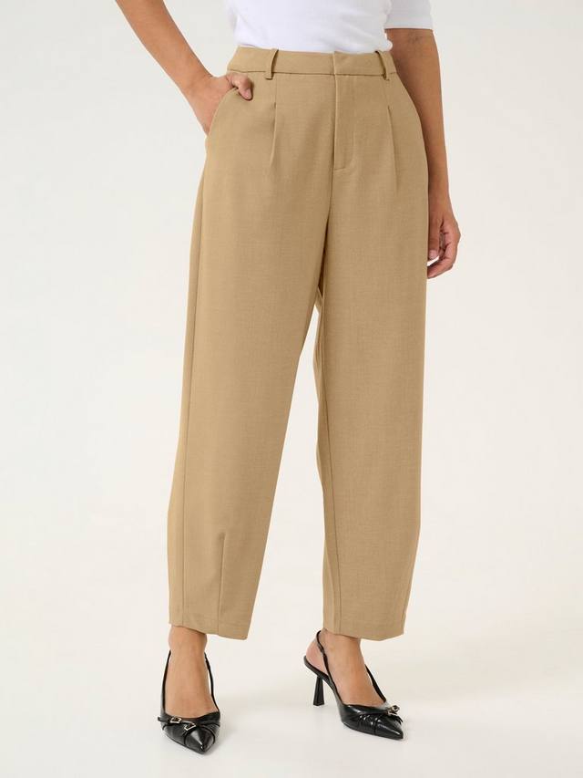 

Укороченные брюки от костюма merle KAFFE, цвет Brown Melange