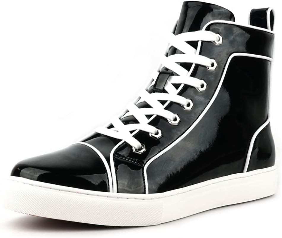 

Высокие кеды Fiesso by Aurelio Garcia FI-2416 на шнуровке, черный