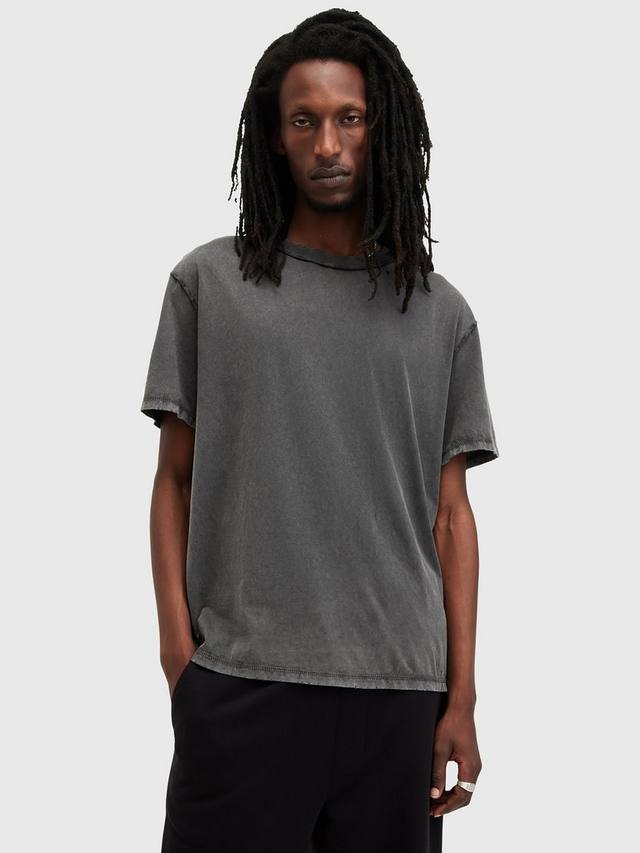 

Футболка heath crew AllSaints, серый