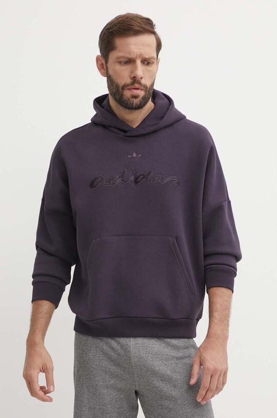 

Толстовка с капюшоном adidas Originals, фиолетовый