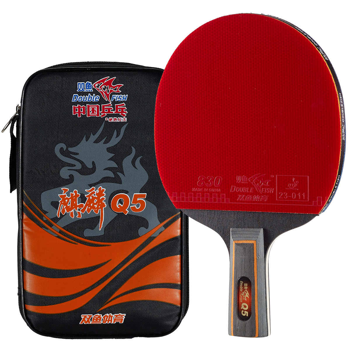 

DOUBLE FISH Настольный теннис ракетка DOUBLEFISH Pure Wood Red