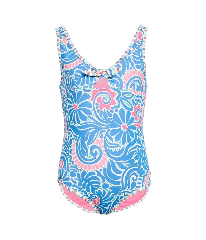 Купальник слитный Cascais Roxy Kids, Silver Lake Blue