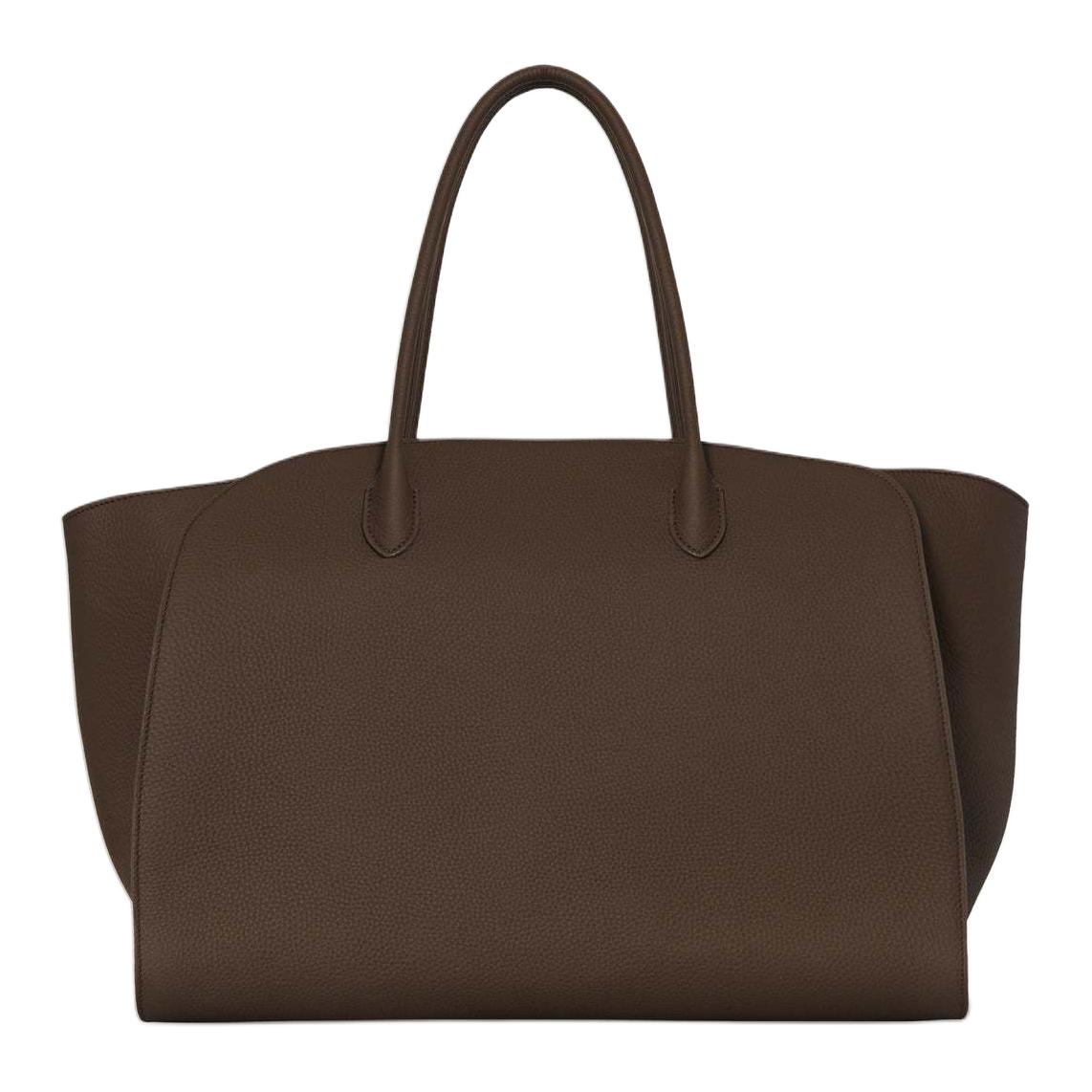 

THE ROW Сумка-шоппер Marlo Calfskin, женская сумка, темный оливково-зеленый