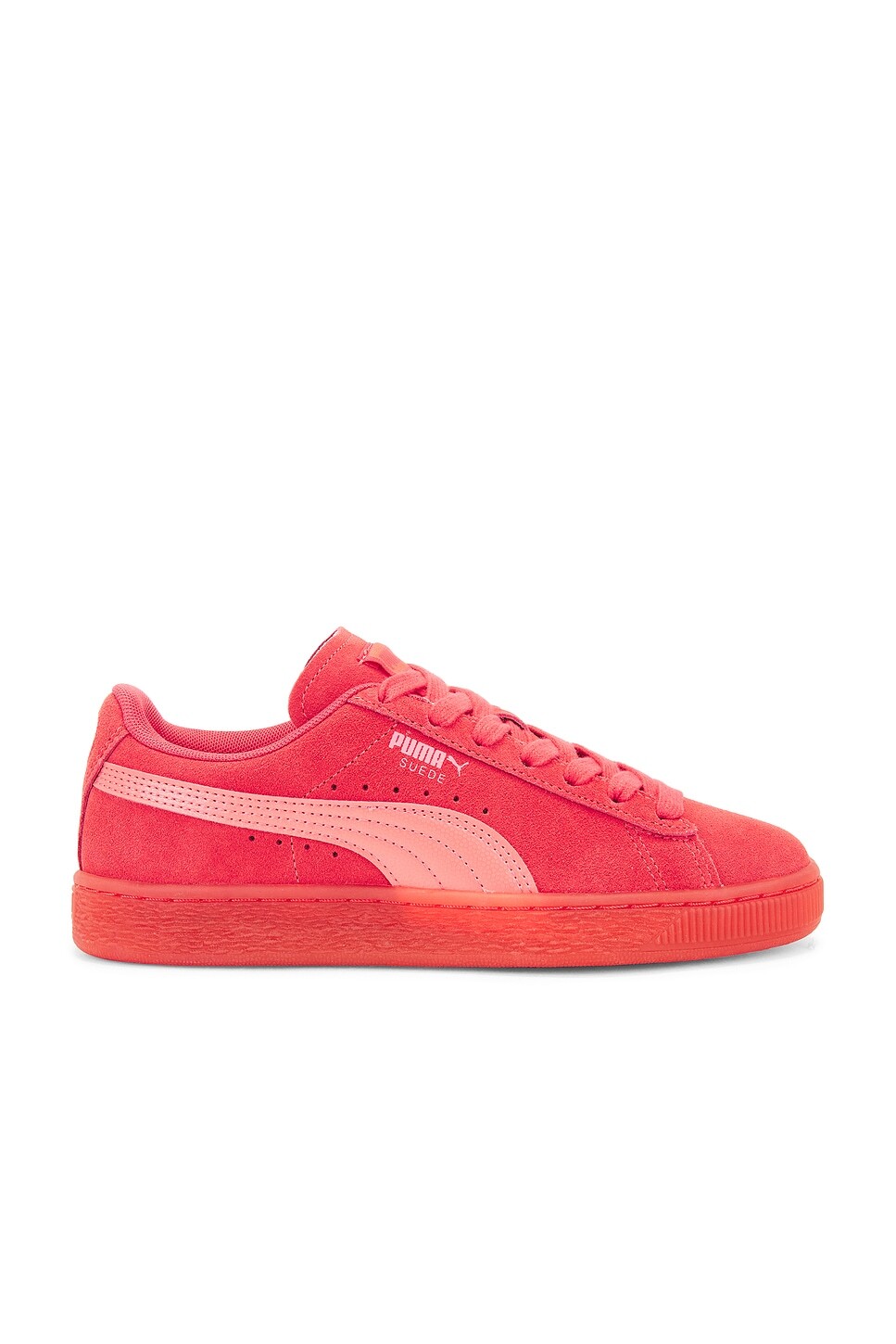 

Замшевые классические полупрозрачные кроссовки Puma Select, красный