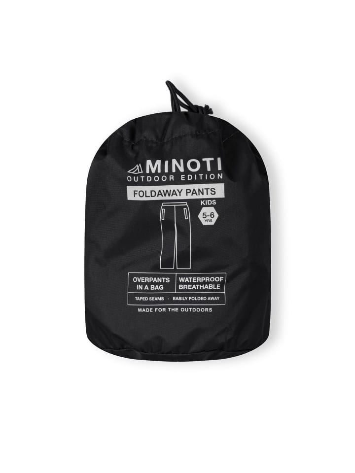 Minoti Комплект из 2 шт.: дождевые штаны 27KMPANT1 черного цвета — фото 4