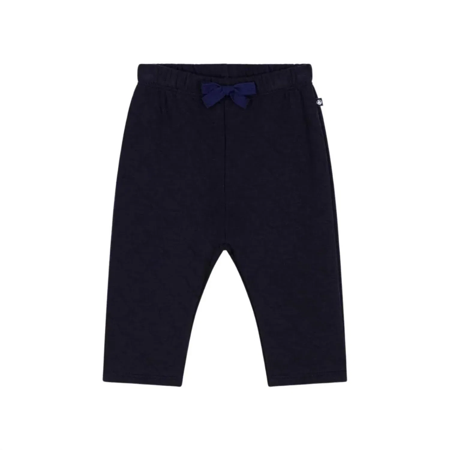 Petit Bateau Вязаные стеганые штаны для мальчика, темно-синие