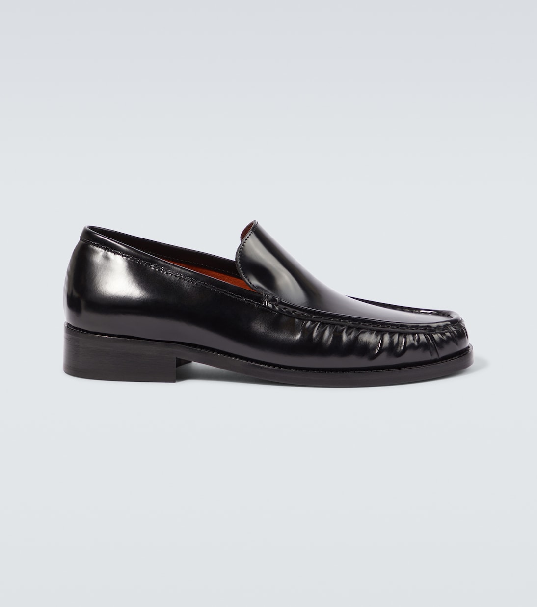 

Кожаные лоферы Acne Studios, черный