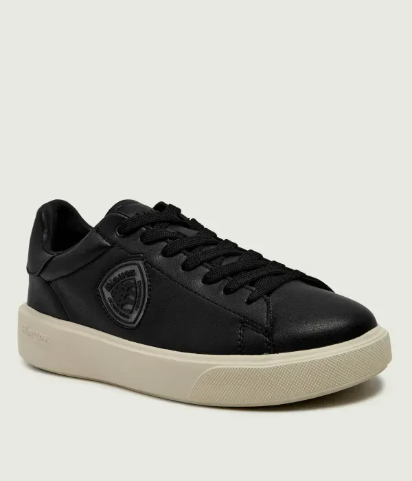 Кожаные кроссовки BUCK07 Blauer, черный