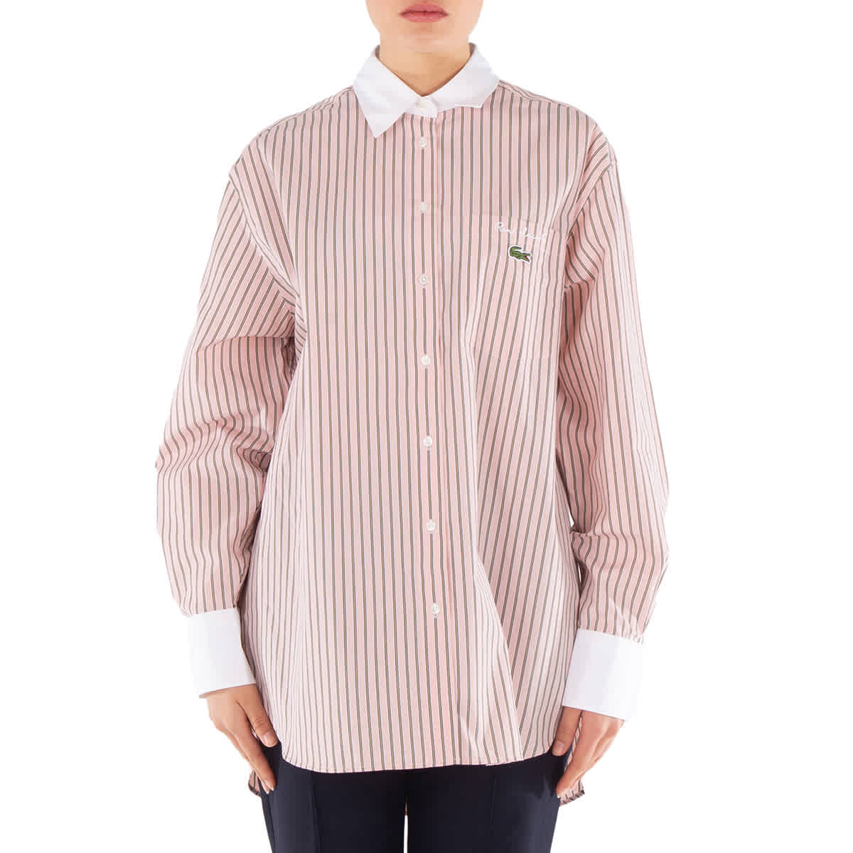 

Лакост Поло с длинными рукавами Lacoste, мультиколор