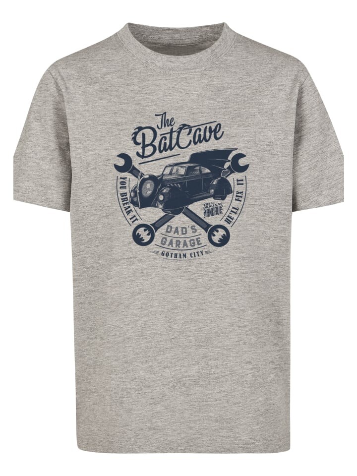 

Футболка F4NT4STIC DC Comics Batman Dads Garage, пестрый серый