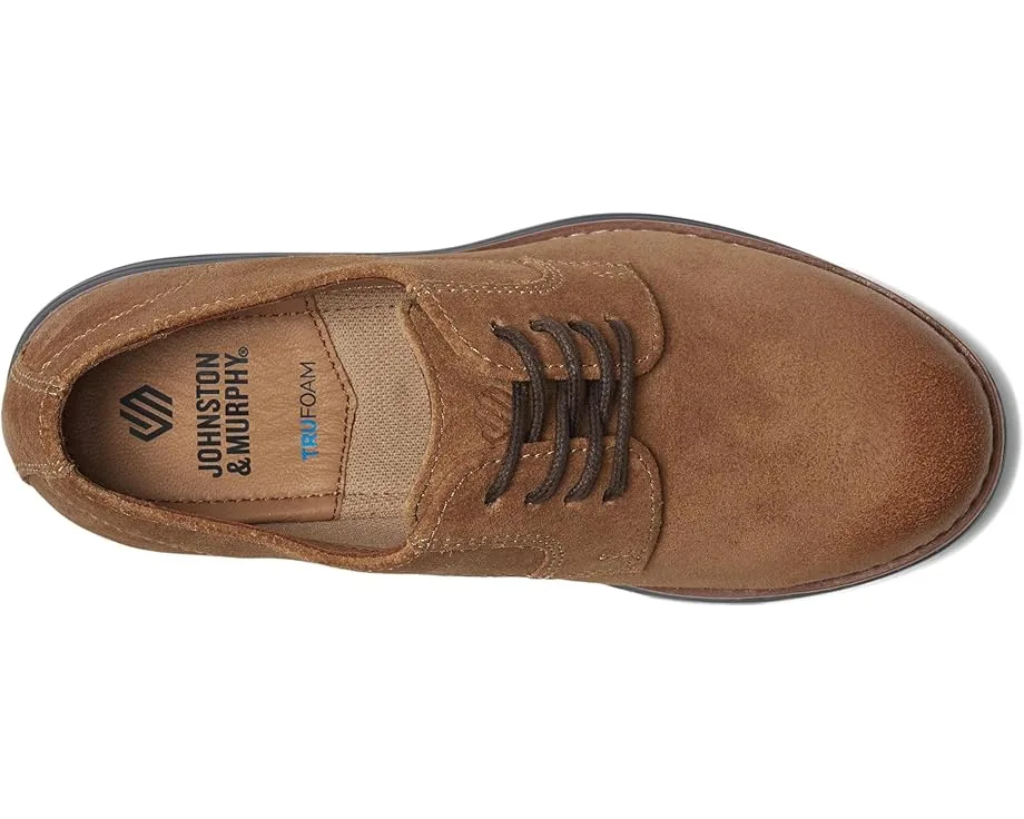 Кроссовки Johnston & Murphy Kids Upton Plain Toe (Little Kid/Big Kid), Snuff Oiled Suede — фото 2