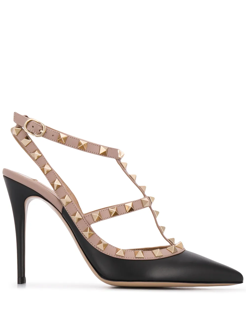 Туфли Rockstud 105 VALENTINO GARAVANI, черный