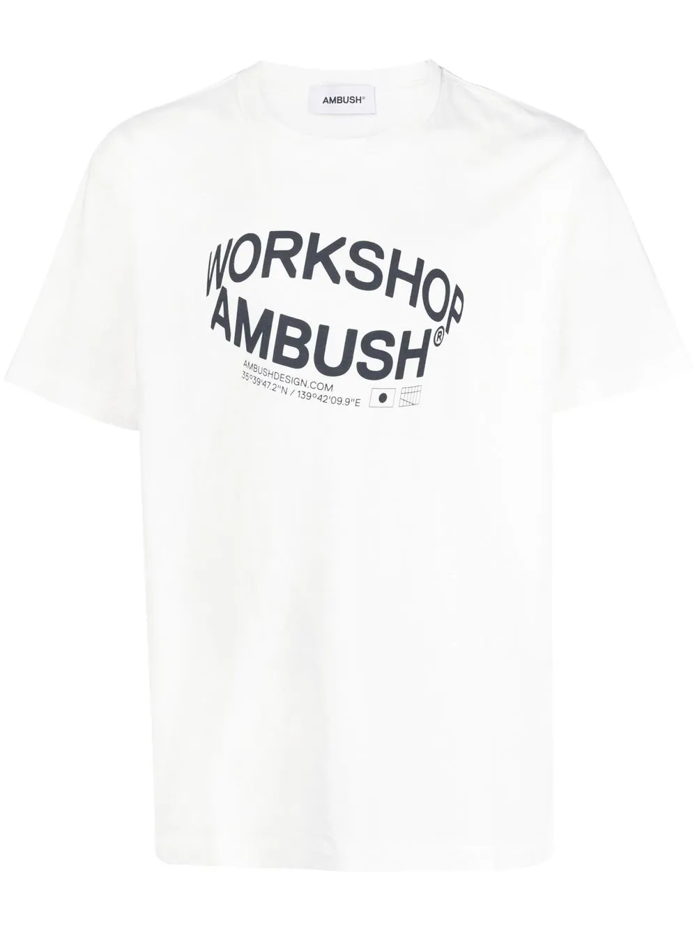 

Футболка Revolve с логотипом AMBUSH, белый