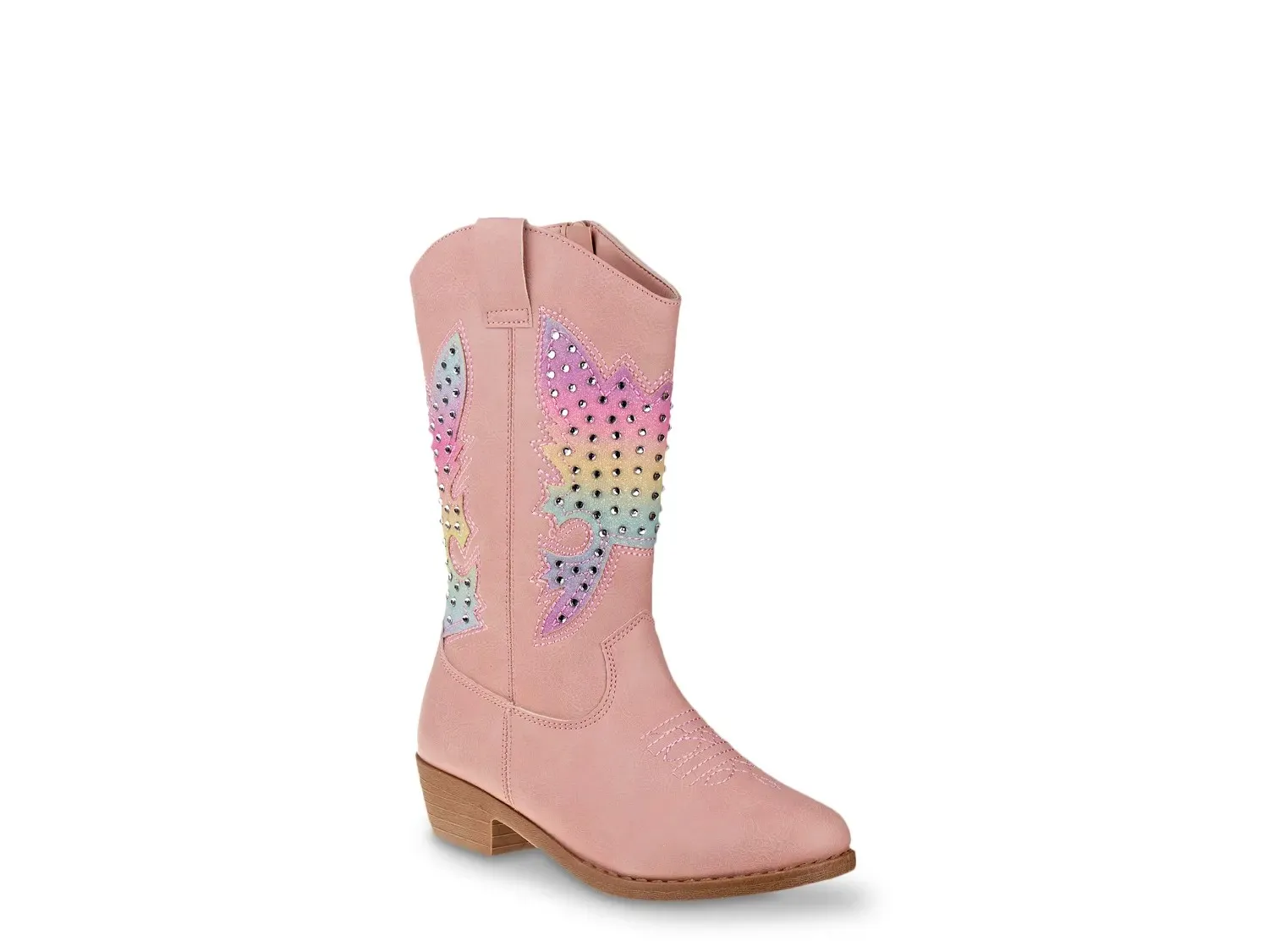 

Ботинки Kensie Zip Up Western Boot - детские, фуксия