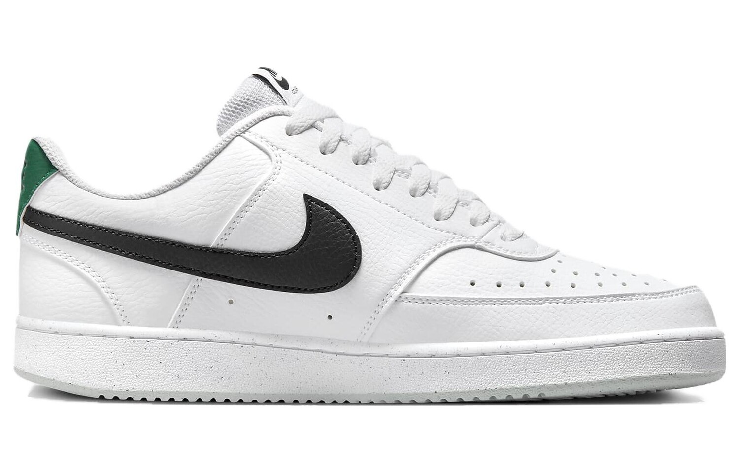 Мужские кроссовки для скейтбординга Nike Court Vision 1, Белый/Зеленый — фото 2