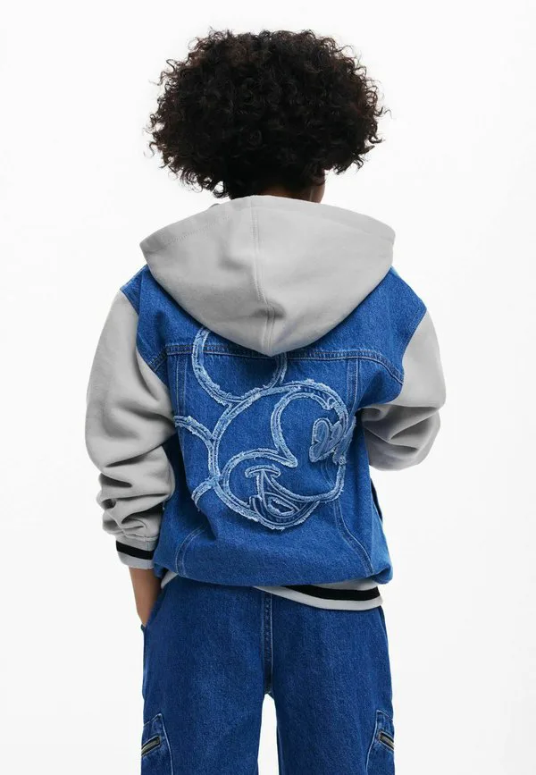 Джинсовая куртка с вышивкой Desigual, Blue — фото 3