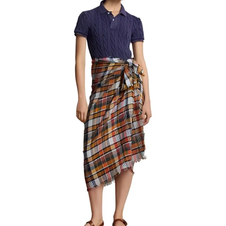 Поло женское FW22 Blue Polo Ralph Lauren — фото 4