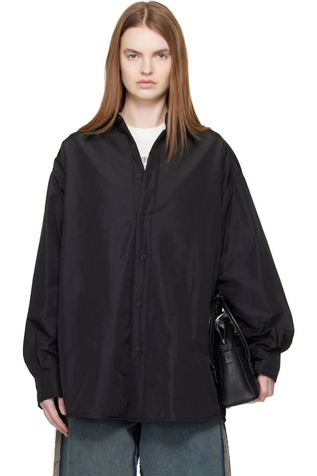 

Куртка с длинными рукавами Mm6 Maison Margiela, черный