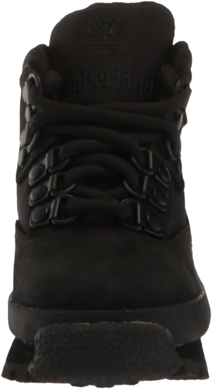 Ботинки Timberland для мальчиков Euro Hiker Mid со шнуровкой для походов, черный — фото 2