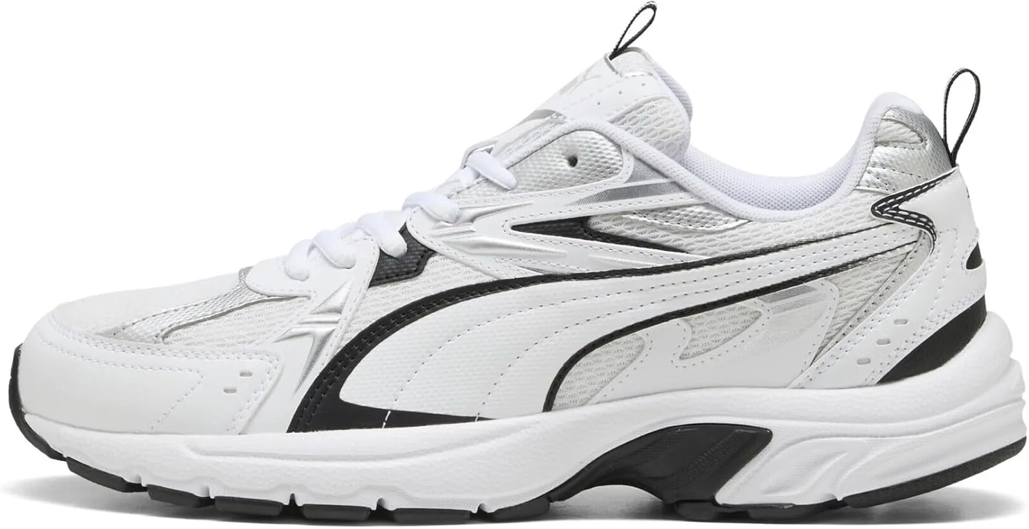 Кроссовки PUMA Milenio Tech для взрослых, белый/черный — фото 4