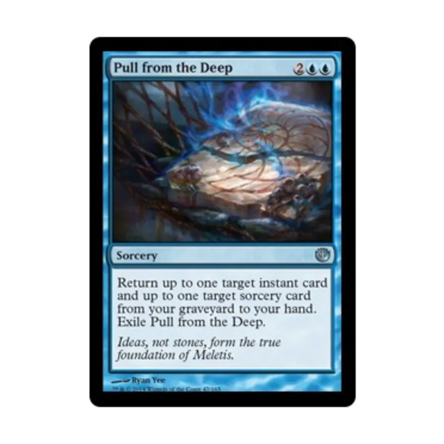 

CCG Вытащить из глубины (U), MTG - Journey into Nyx