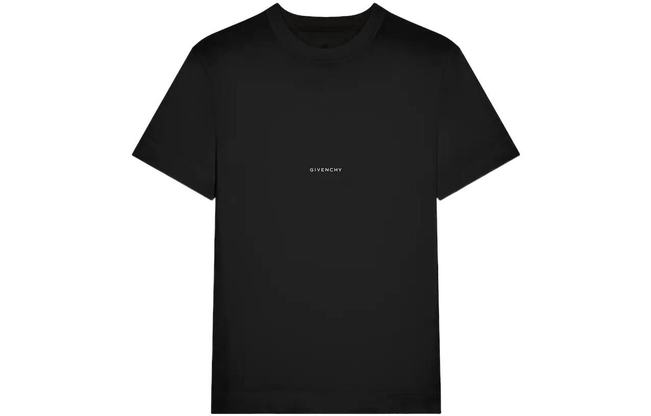 

Футболка из джерси с принтом Slim Fit Givenchy, черный