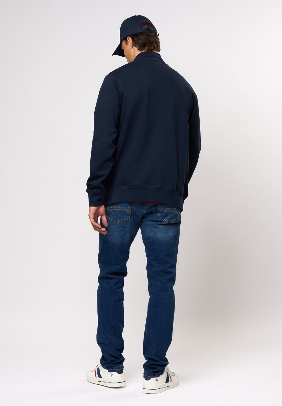 Толстовка U.S. Polo Assn. OSCAR , Dark Sapphire/Dark Blue — фото 4