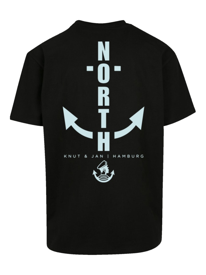 

Футболка большого размера North Anker Knut & Jan Hamburg черного цвета F4NT4STIC, Черный, Футболка большого размера North Anker Knut & Jan Hamburg черного цвета F4NT4STIC