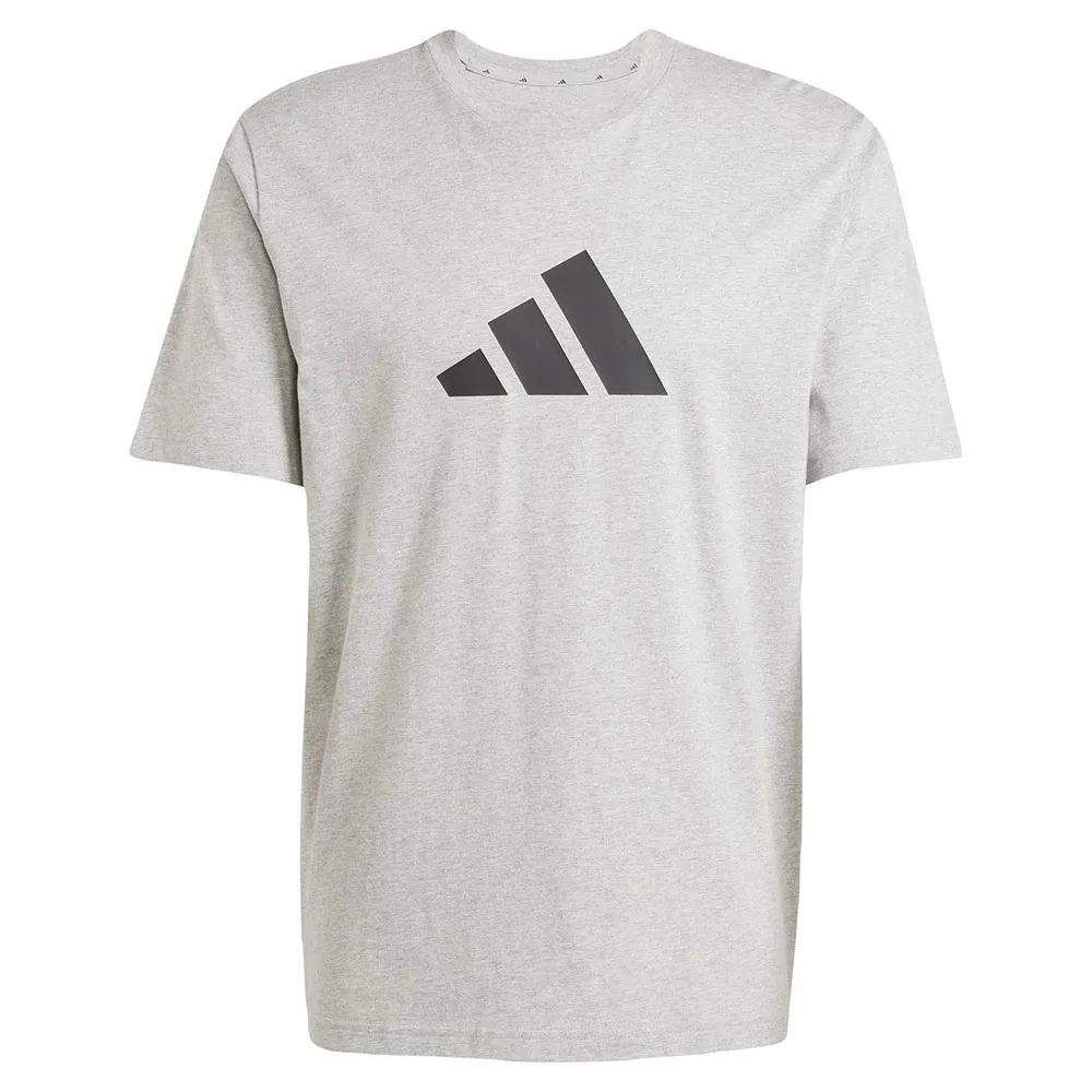 Футболка с коротким рукавом adidas Future Icons 3 Bar Logo, серый — фото 3
