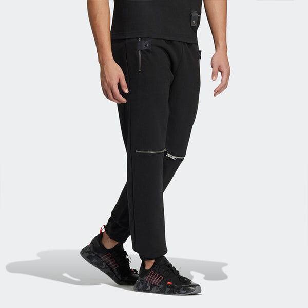 Спортивные штаны Men's adidas originals Solid Color Casual Sports Pants/Trousers/Joggers Black, мультиколор — фото 4
