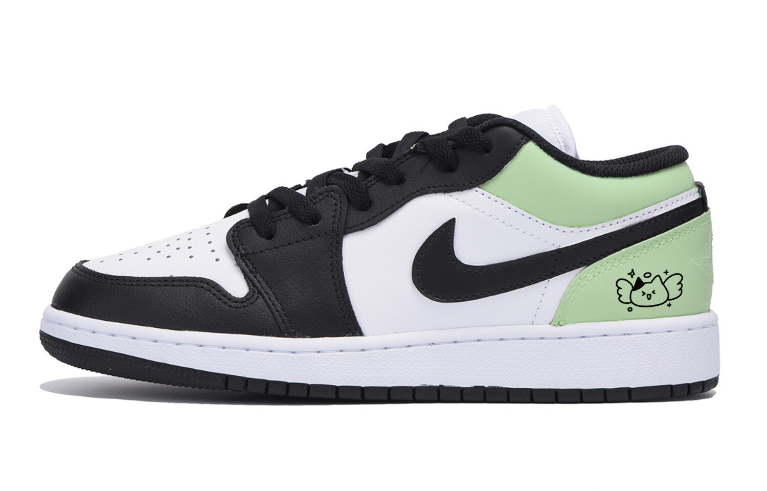 

Баскетбольные кроссовки Air 1 Vintage Men Low-Top Black/Green Jordan