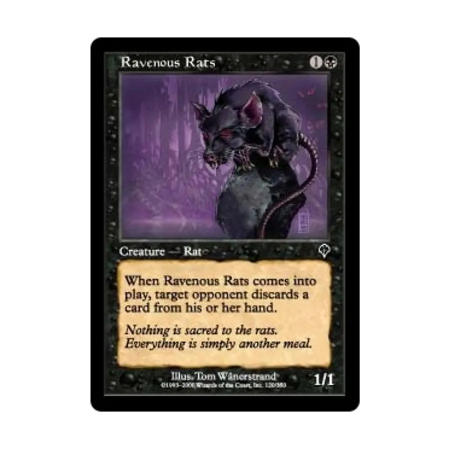 

CCG Хищные крысы (С), MTG - Invasion