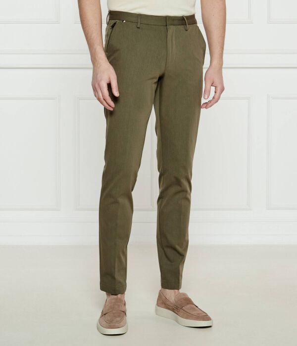 

Брюки чинос kaito1_t Slim fit Boss, хаки