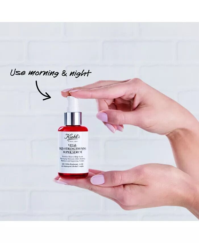 Сыворотка Kiehl's — Супер- с гиалуроновой кислотой Vital, укрепляющая кожу, Since — фото 4