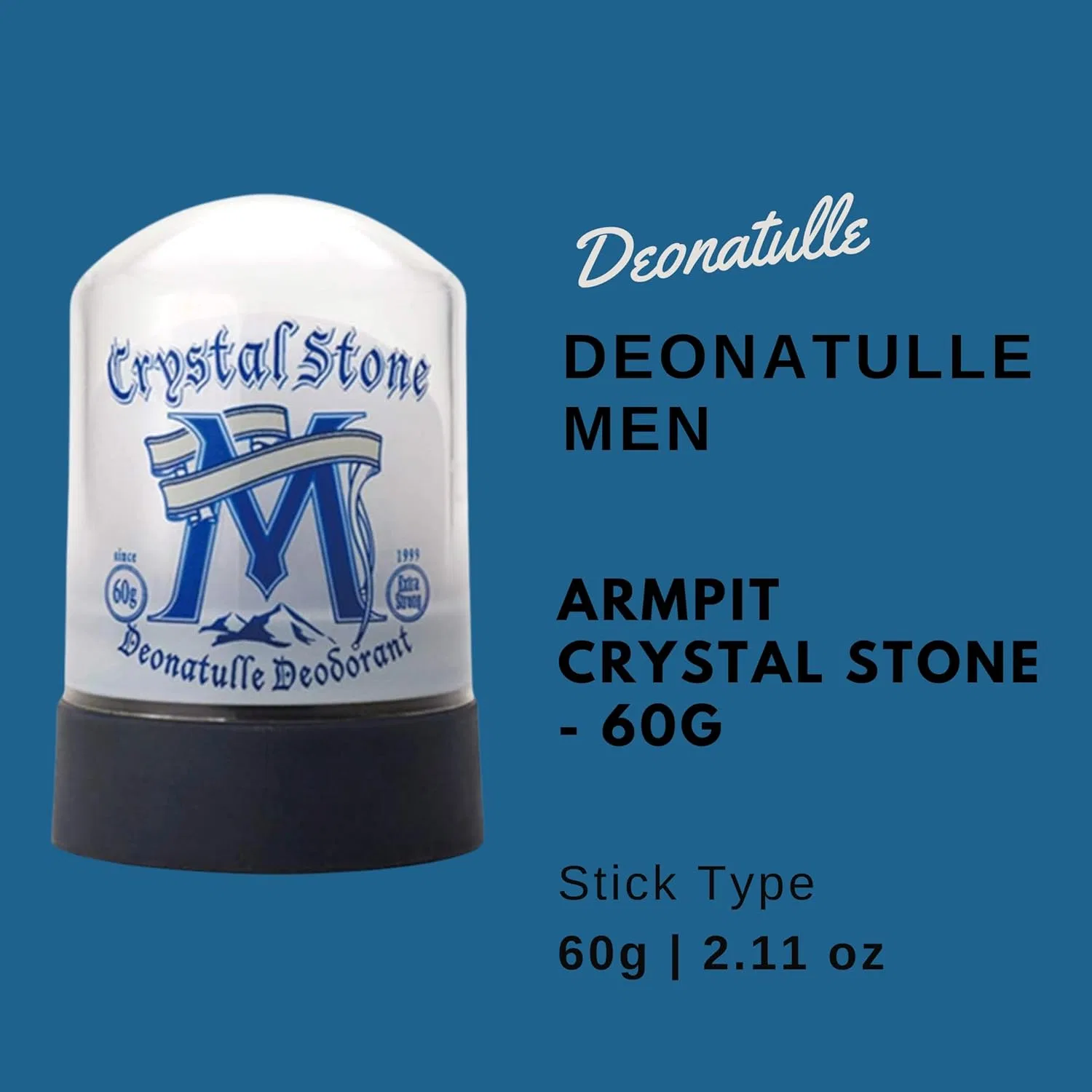 Дезодорант-кристалл Deonatulle Mesn Armpit Crystal Stone, 60 г Deonatulle — фото 2
