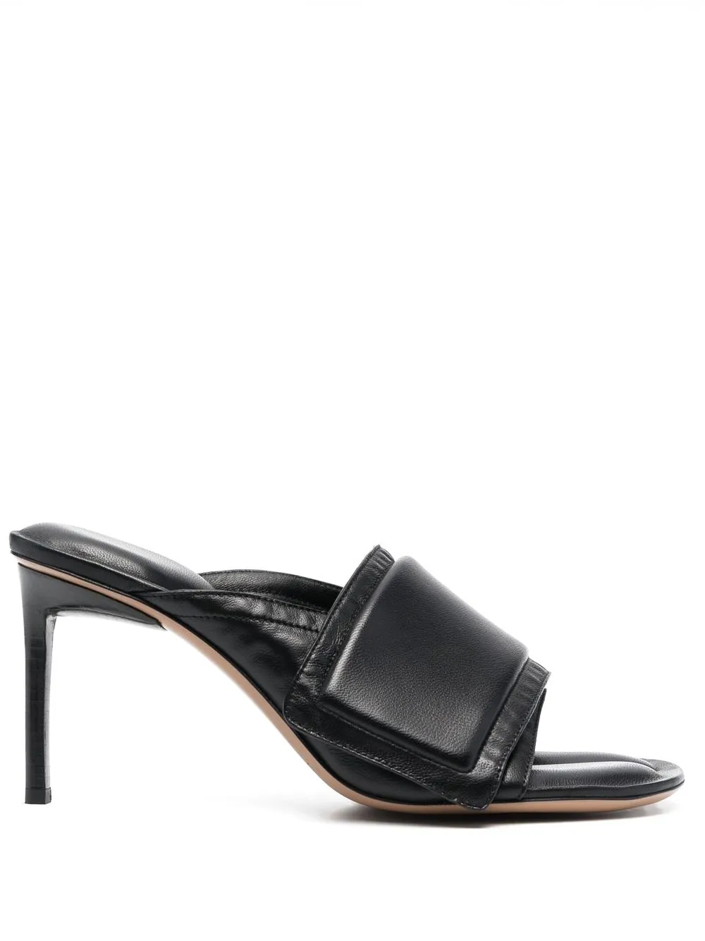 Мюли Les Mules Aqua 80 Jacquemus, черный