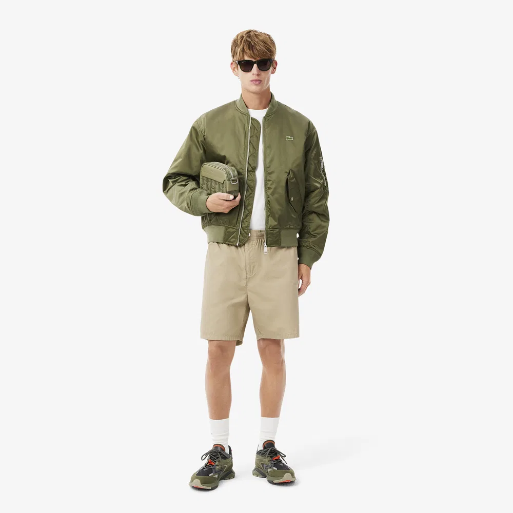 Мужские кроссовки Lacoste L003 Neo Tech цвета хаки