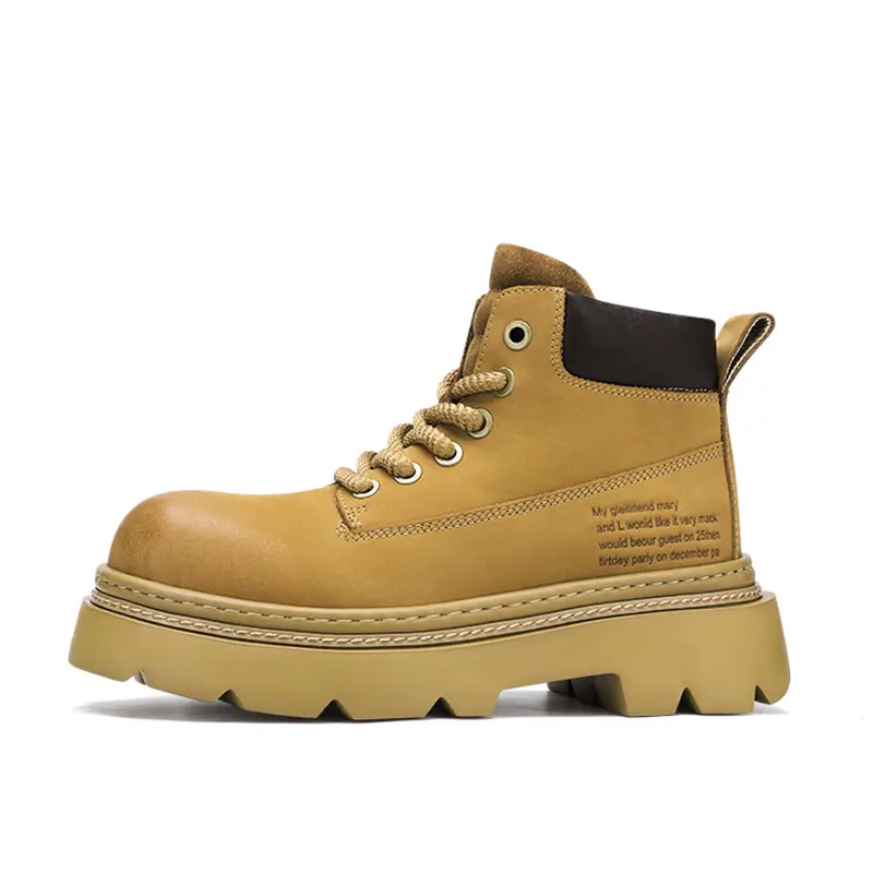 

U7 Короткие мужские ботинки Martin, цвет Earth Yellow