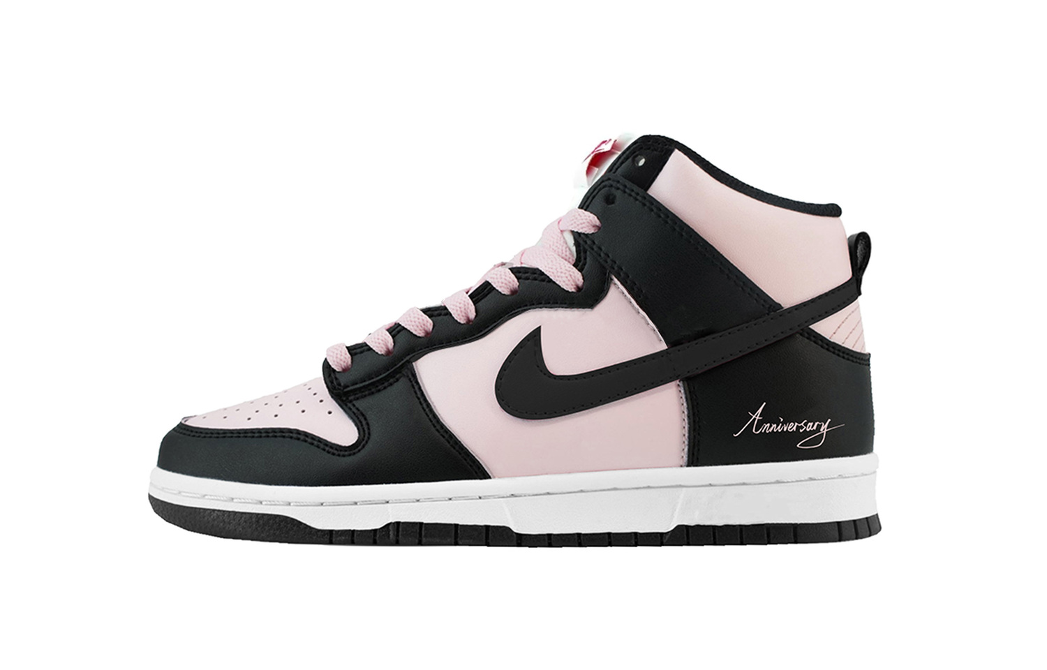 

Nike Кроссовки для скейтбординга Dunk Cherry Blossom Canman 2.0 Thermal Abrasion Resistant High Top Unisex черные розовые