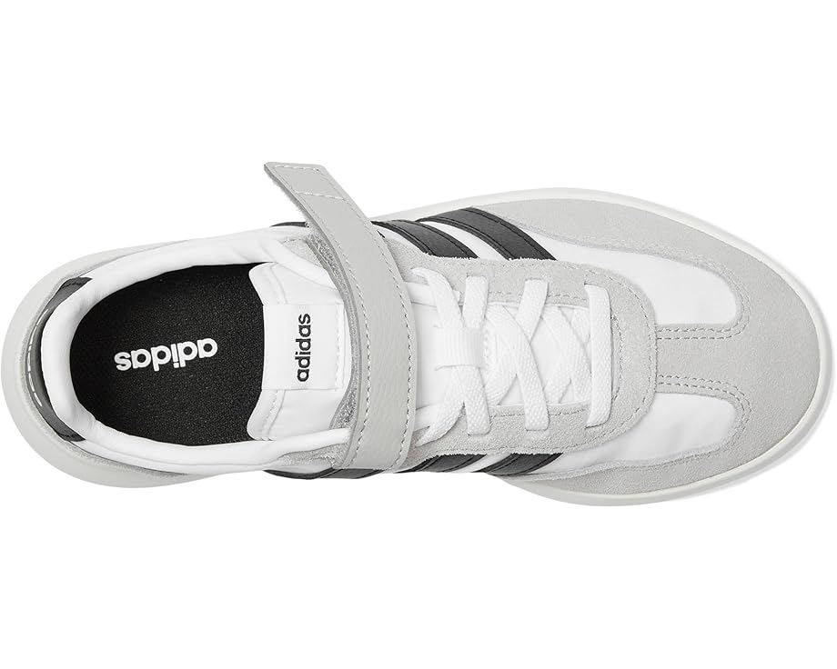 Детские кроссовки Adidas Barreda Decode (маленький ребенок) Adidas Kids, White/Black/Grey — фото 2