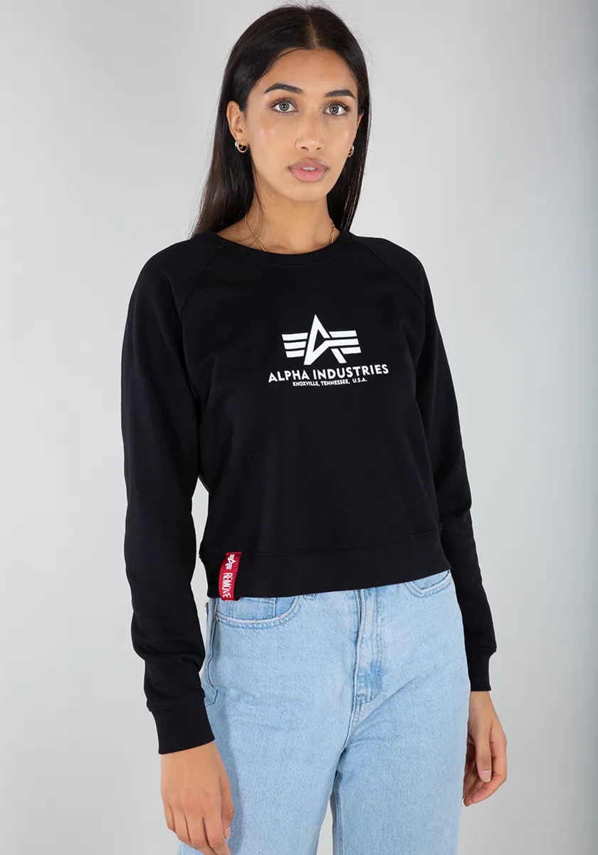 

Свитер Alpha Industries " Alpha Industries Женщины - Толстовки Базовый свободный свитер Wmn", черный