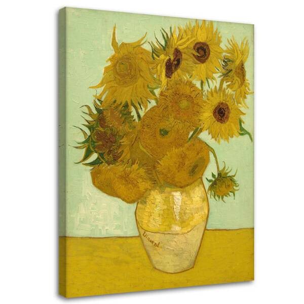 

Фрески Feeby Reproduktion Sonnenblumen, желтый