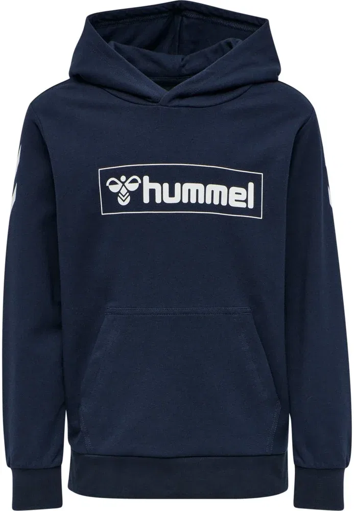 Капузон худи из органического хлопка Hummel, синий — фото 3