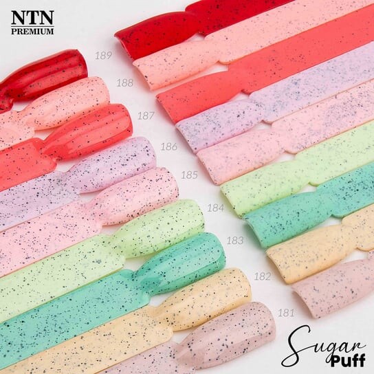 Гибридный лак для ногтей, коллекция Premium 189 Sugar Puff Collection 5G Ntn — фото 3