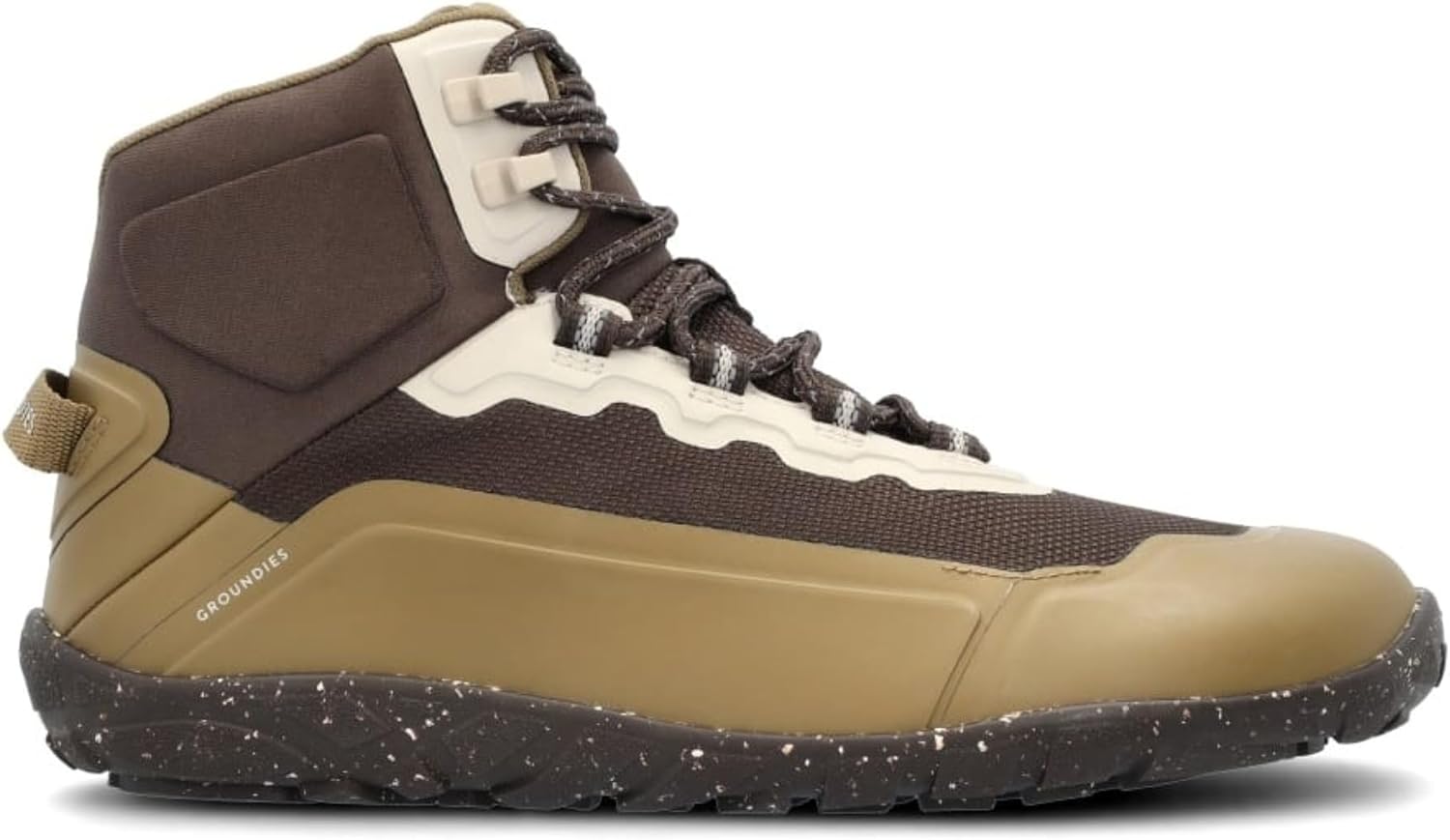 

GROUNDIES All Terrain High 2.0 Мужские ботинки - прочная, водонепроницаемая обувь для походов и городского стиля, коричневый