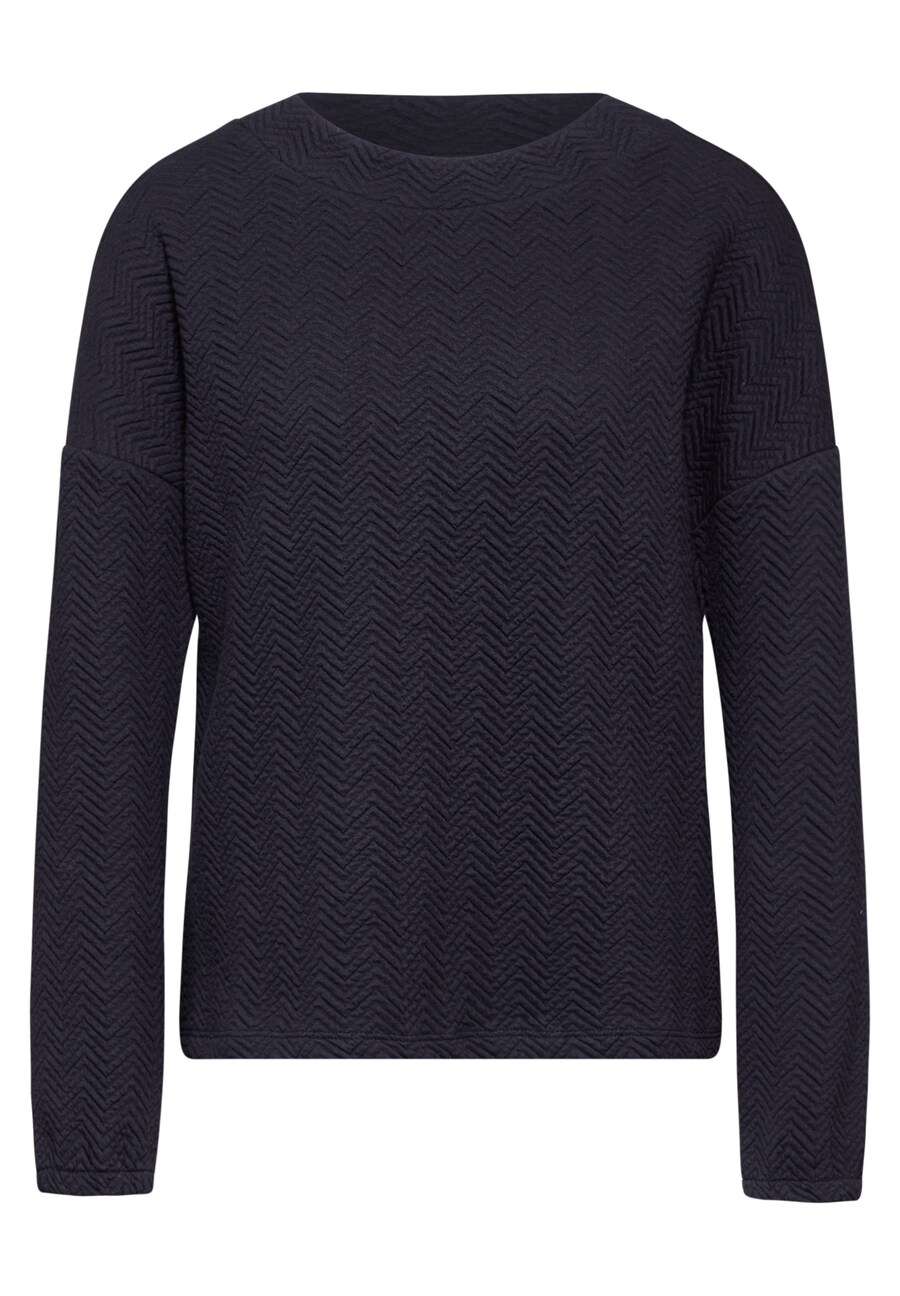 

Лонгслив STREET ONE Shirt, ночной синий