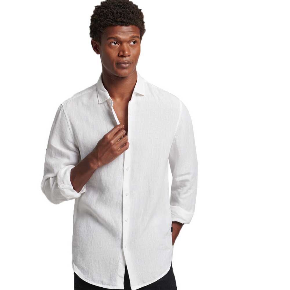 

Рубашка Superdry Studios Casual Linen, белый