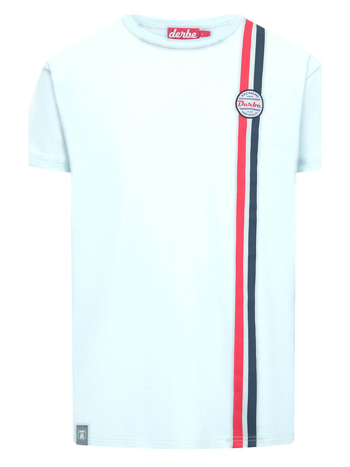 

Футболка Derbe, светло-синий